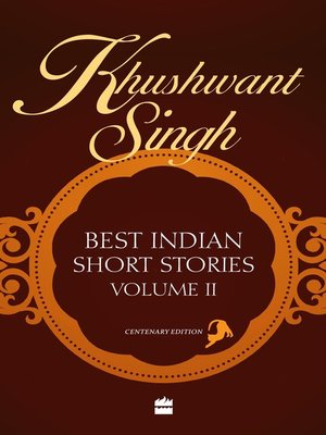 cover image of Khushwant Singh Best Indian Short Stories Volume 2